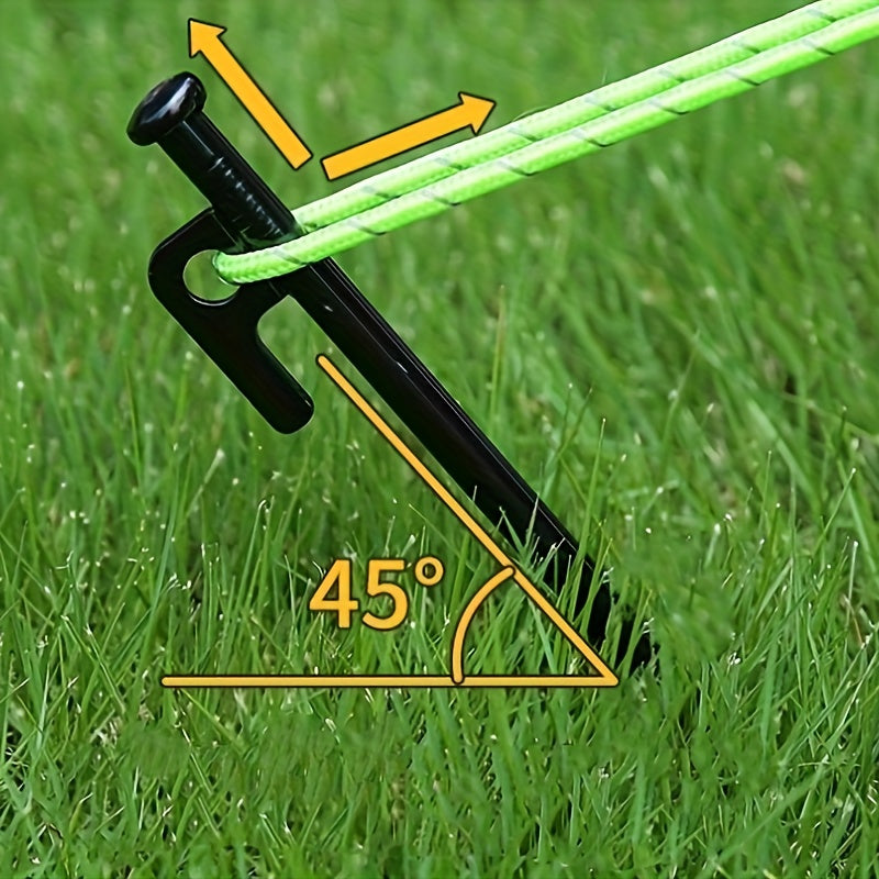 4pcs Thickened Extended Ground Nails Tent Fixed Nails Outdoor Camping