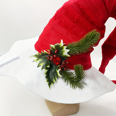 Christmas Headwear Red And Christmas Hat