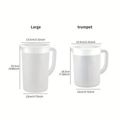 High Temp Resistant Water Jug with Lid for Summer Drinks