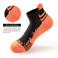 6 Pairs Colorblock Sports Socks Low Cut Ankle Socks Women's Stockings