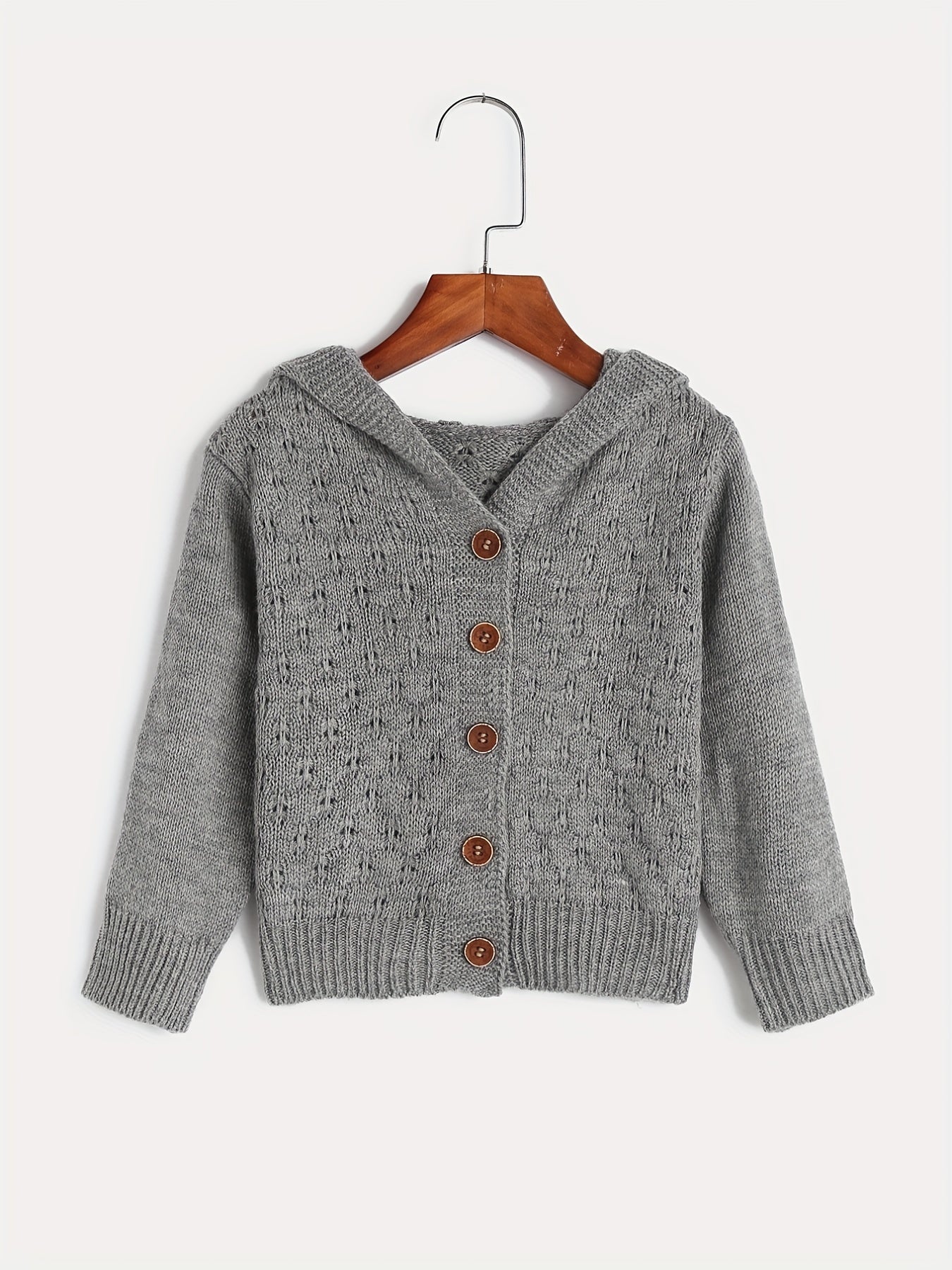 Baby Girl's Cardigan Sweater Toddler's Long Sleeve Button Down Top