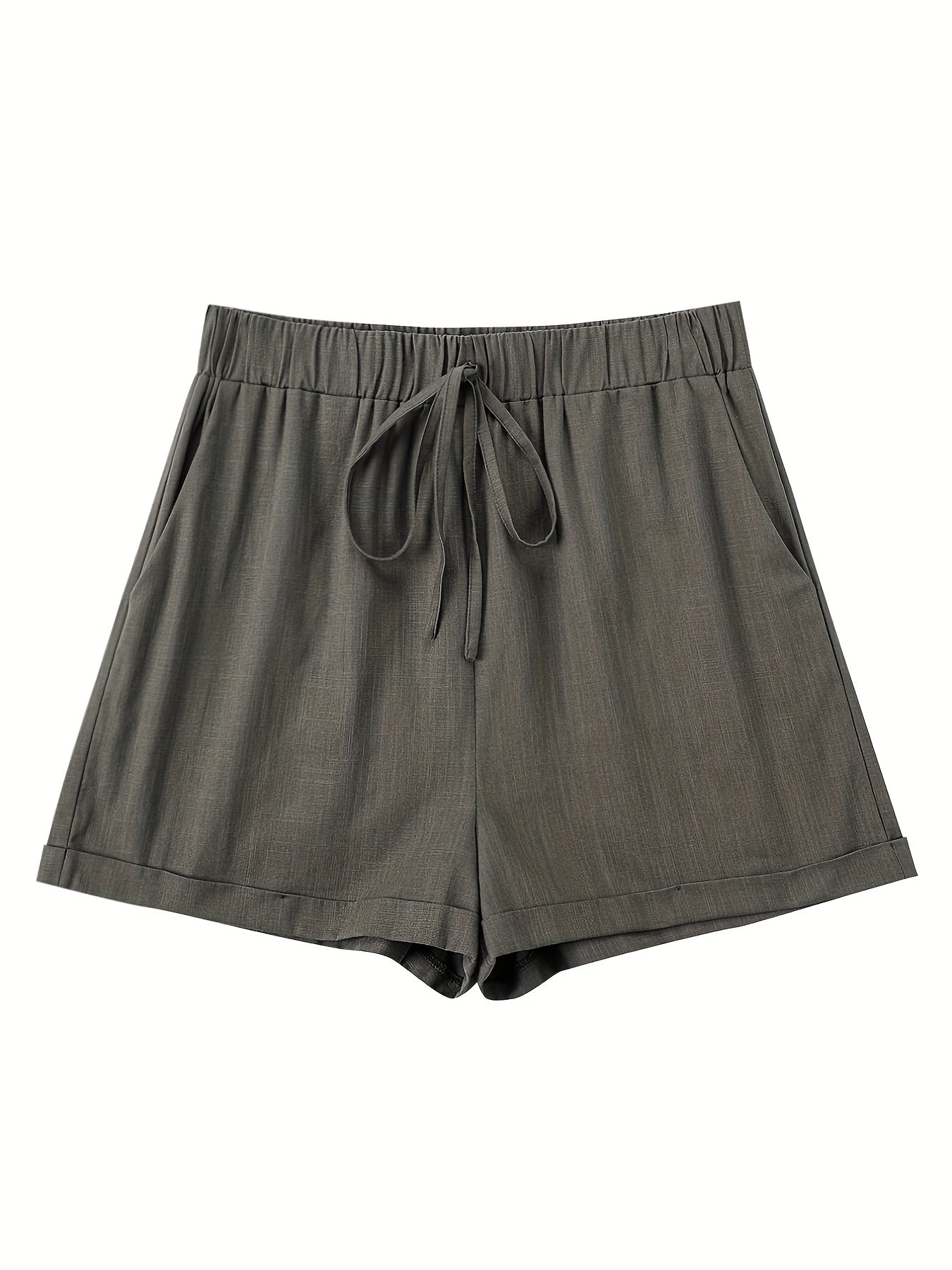 Women's Drawstring Shorts with Pockets