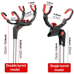 360 Adjustable Fishing Pole Stand Foldable Bracket for Sea & Lake Rods