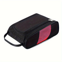 Large Golf Shoe Bag Breathable Portable Zipper Outdoor Sports Shoes Storage Bag