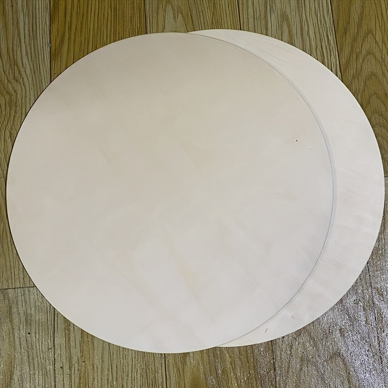 2Pcs 40 64 Cm Natural Round Wooden Discs Blank Wood Signs For DIY Crafts