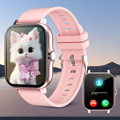 Hd Full Screen Touch Smartwatch with Incoming Call Info, Alarm Clock Prompt