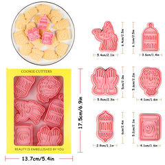 Eid Mubarak Cookie Cutter Set DIY Baking Tools for Islamic Party Decoration