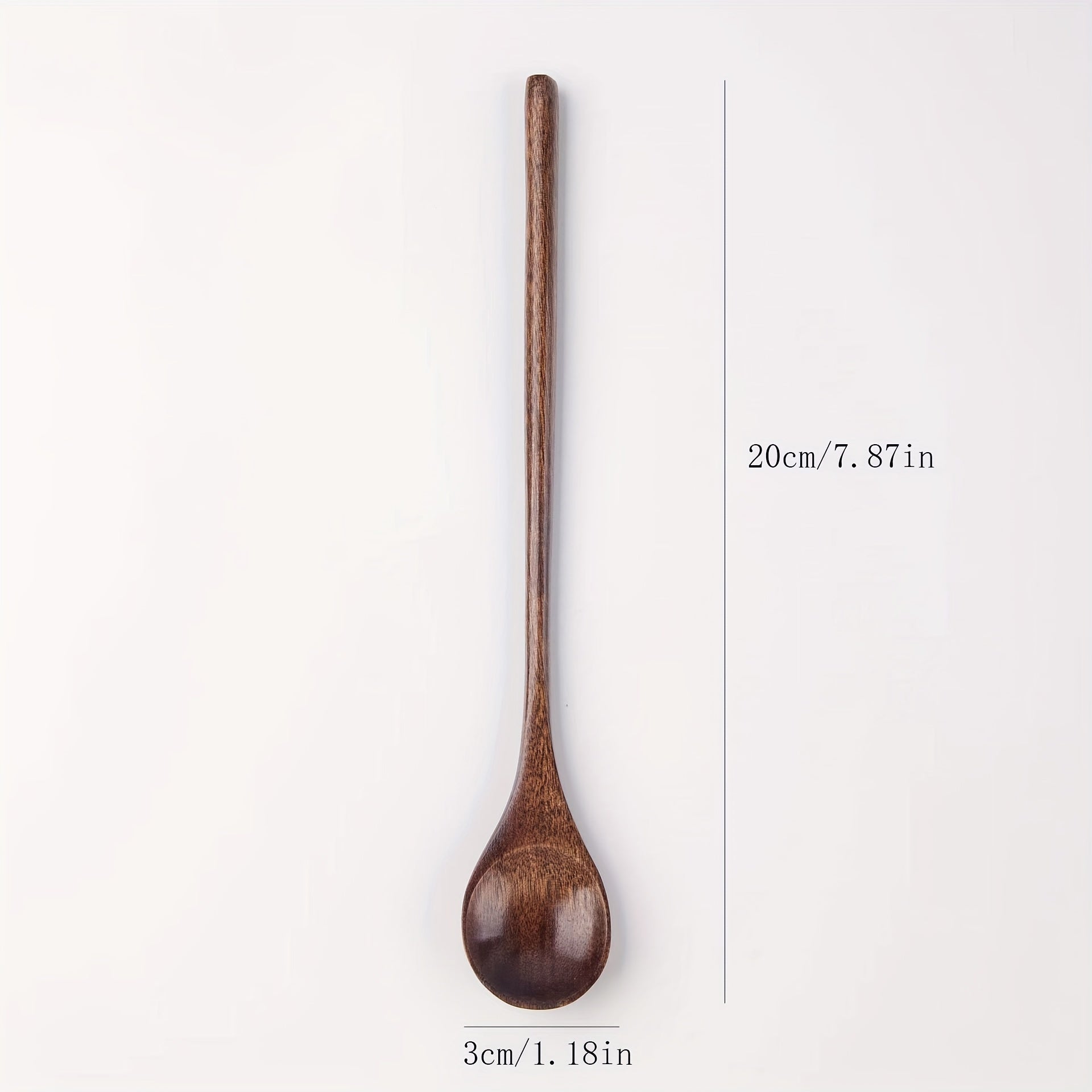 Long Handle Wooden Ladle Extended Cooking Spoon Kitchen Item