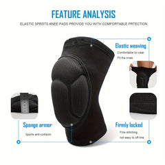 Protective Knee Pads Thick Sponge Guards