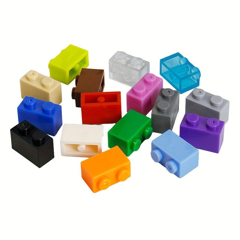 100pcs Small Particle Building Blocks 3004 Set 1X2 High Brick Accessories