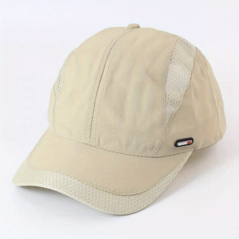 Casual Baseball Cap Quick Dry Sun Hat Adjustable Dad Hats