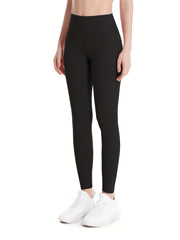 High Waist Crop Yoga Leggings Quick Dry Butt Lifting Activewear