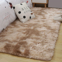 Ultra Soft Plush Rug Khaki Shaggy Area Rug for Living Room Bedroom