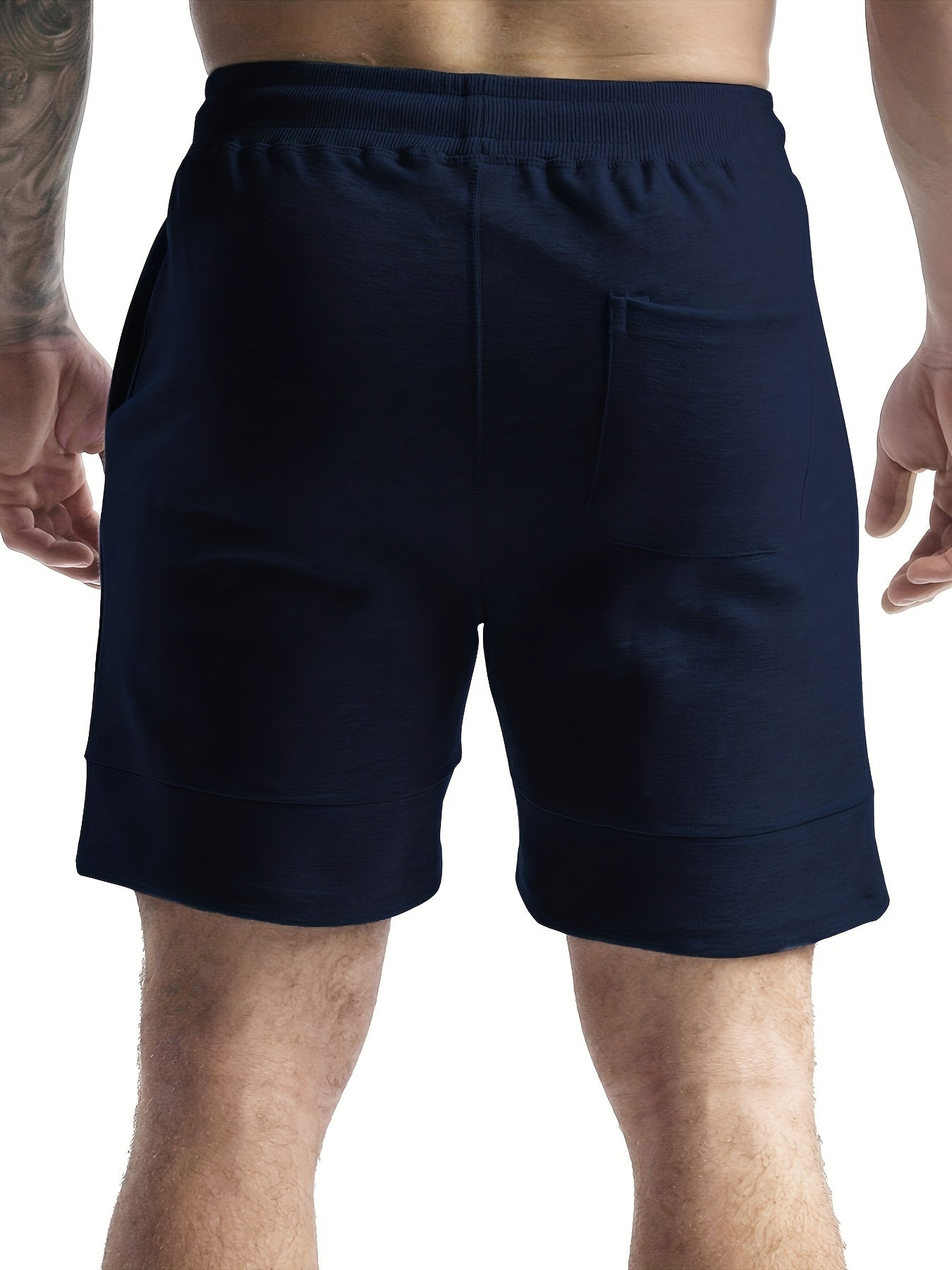 Men's Breathable Active Shorts with Drawstring - Summer Gym Workout