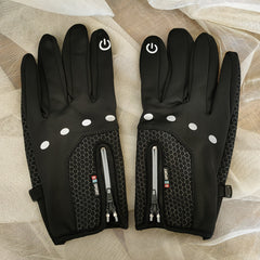Winter Cycling Gloves Touch Screen Velvet Warm Waterproof Windproof Gloves