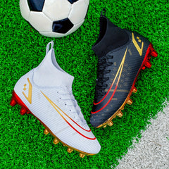 High Top Non Slip AG Football Cleat for Boys