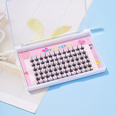 Fairy Style Cluster Eyelashes 6 Lengths 72 Clusters