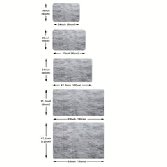 Fluffy Shaggy Tie-Dye Rug for Bedroom Kids Nursery Home Decor