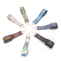 Boho Colorful Butterfly Shoulder Strap Purse Crossbody Strap