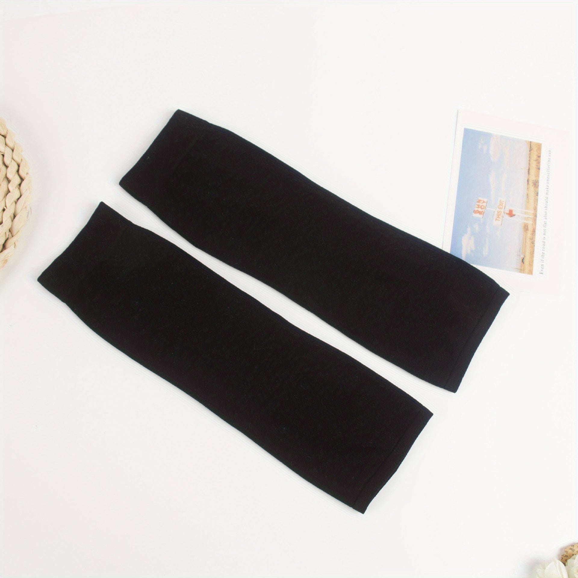 2pcs Varicose Vein Leg Warmer Compression Calf Sleeve Sock Long Stocking