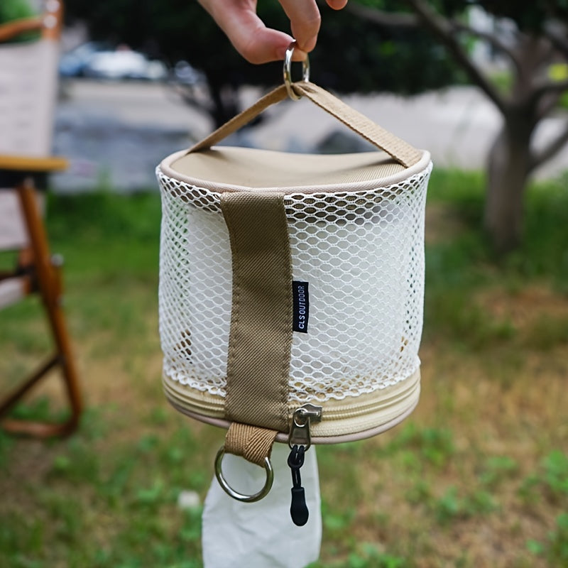 Toilet Paper Holder with Hook for Outdoor Camping