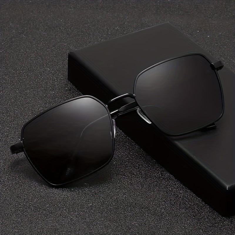 Men's Polarized Square Sunglasses UV Protection