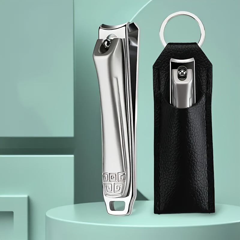 Large Opening Nail Clipper Anti-splash Thick Nail Cutter