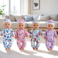 Turtle Shark Doll Clothes Set for 14-18 Inch Newborn and 36" Baby Dolls