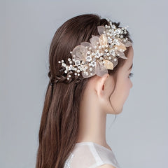 Artificial Flowers Hair Accessories Princess Decorative Head Jewelry