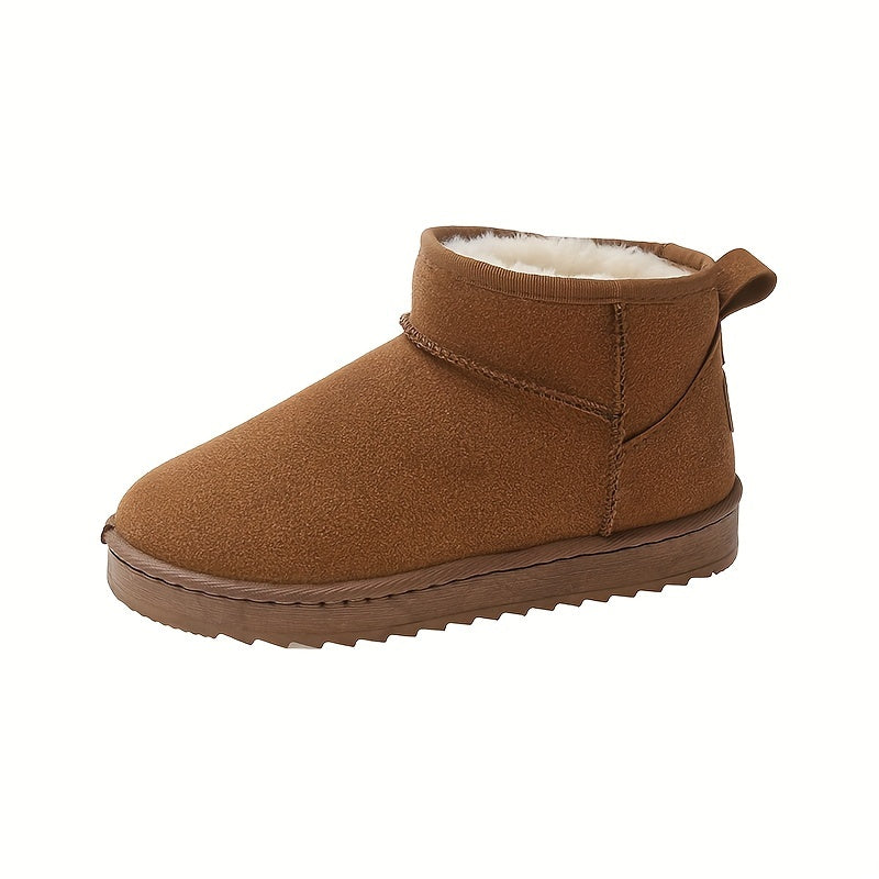 Women's High Top Snow Boots Fluffy Warm Outdoor Shoes