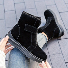 Women's Platform Snow Boots Plush Warm Shoes