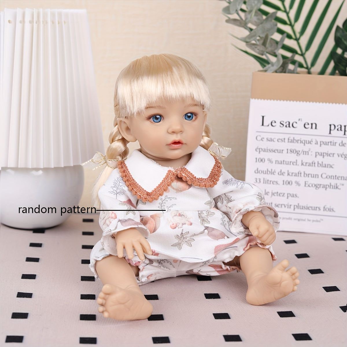 Realistic Reborn Baby Doll with Soft Body Anime Themed