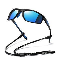 Polarized Sports Sunglasses TR90 Glasses Night Vision Cycling Windproof Lens