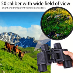 Portable HD Binoculars For Travel Camping Hiking Bird Watching