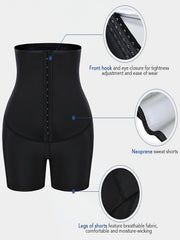 High Waist Butt Lifting Yoga Shorts with Tummy Control