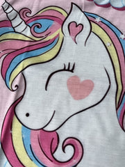Rainbow Pony Graphic T shirt for Kids 3D Digital Print Casual Short Sleeve Tee