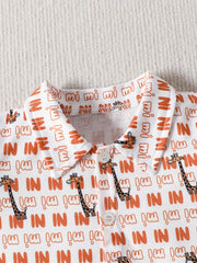 2pcs Boys Plaid Shirt&Shorts Set Summer Kids Clothing