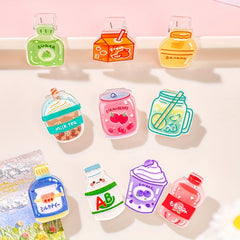 10pcs Paper Clips Binder Clip Snack Bag Sealing Clips Drink Bottle Folder