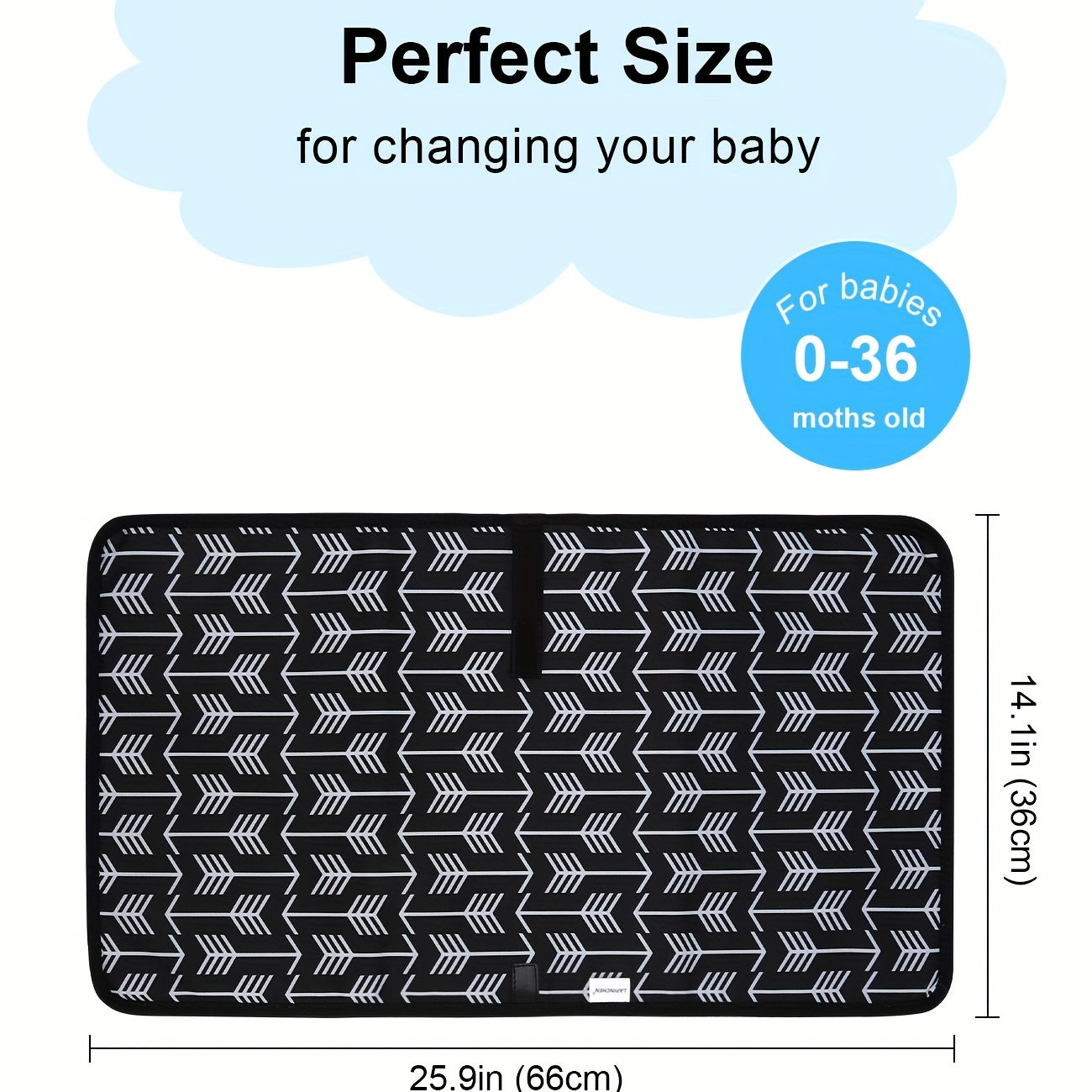 Waterproof Portable Baby Changing Pad Set - Boy & Girl