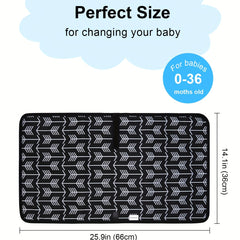 Waterproof Portable Baby Changing Pad Set - Boy & Girl