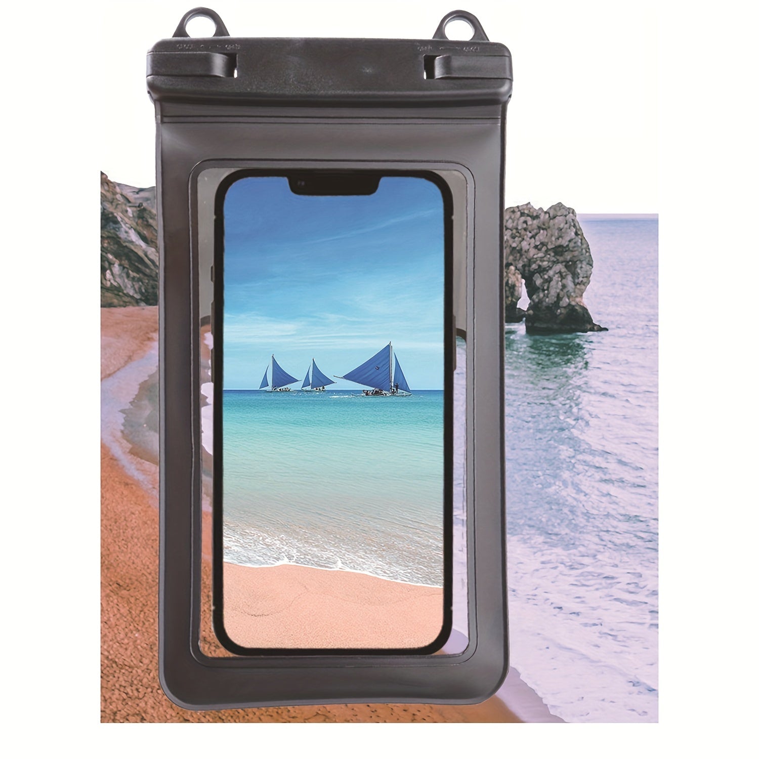 Waterproof Phone Pouch IPX8 Universal for iPhone 14 Pro Max Galaxy S2