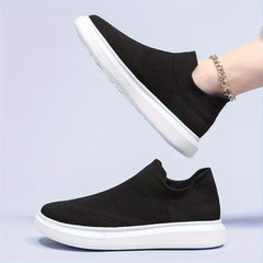 Non Slip Solid Skate Shoes Lightweight Low Top Sport Shoes