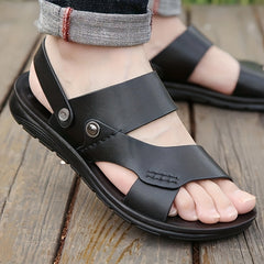 Men's Slip On Slide Sandals - Assorted Colors