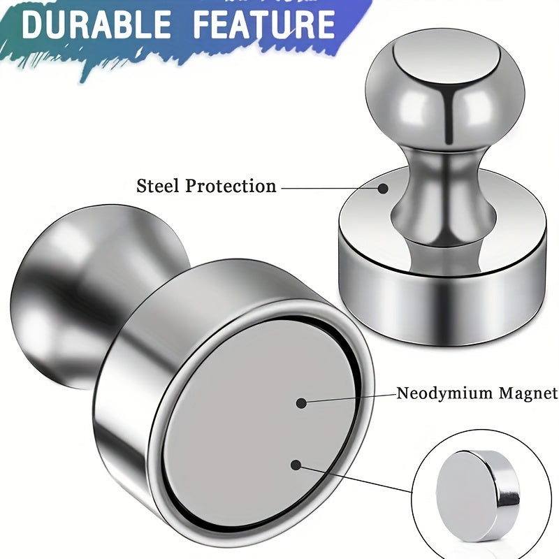 6pcs 12 16mm Strong Magnetic Pushpins Refrigerator Magnet
