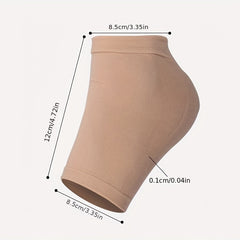 Silicone Cotton Gel Heel Socks for Dry Cracked Foot