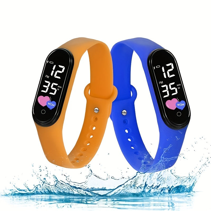 LED Digital Sports Watch for Students