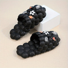 Men's Golf Ball Massage Slides Spa Slippers