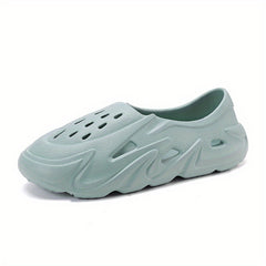 Men's Lightweight Comfy Clogs Hollow Out Non Slip Garden Shoes