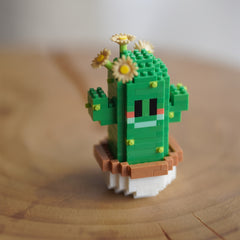 300pcs Cactus Building Blocks Mini Ornament Birthday