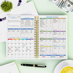 Budget Planner Monthly Finance Organizer Expense Tracker Notebook